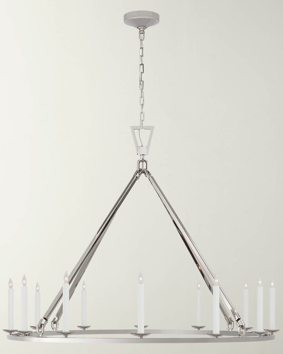 Darlana Extra Large Single Ring Chandelier By Chapman & Myers