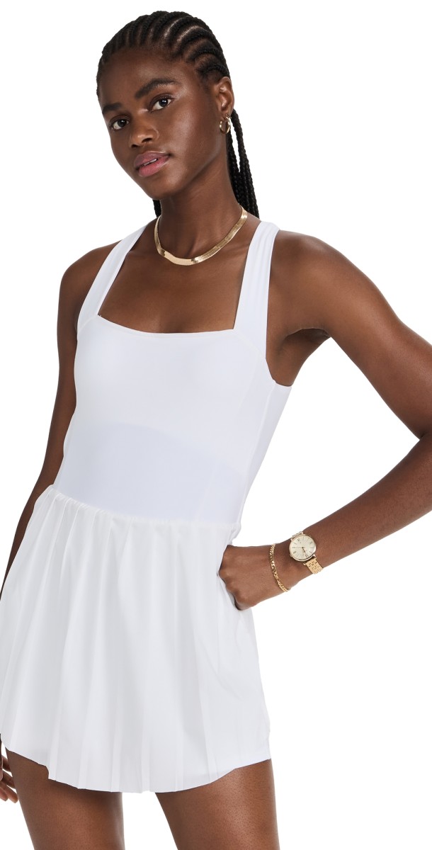Varley Carina Dress White