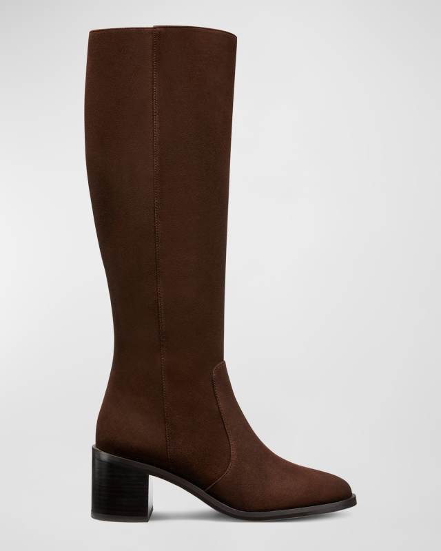 Esme Suede Knee Boots