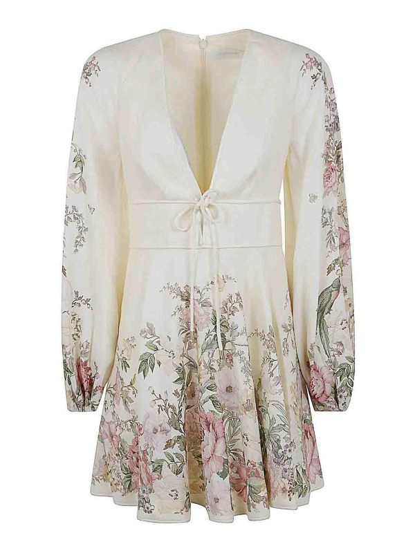 Zimmermann Robe Courte - Multicolore