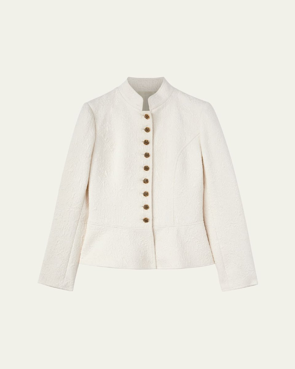 Arsa Silk Cloquet Jacket
