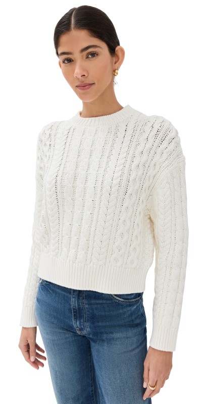 Nili Lotan Rory Sweater Ivory