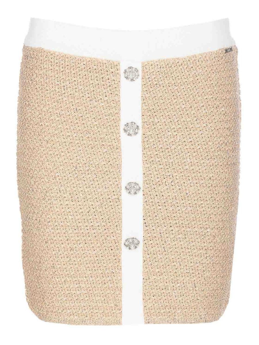 Liu Jo Mini Jupe - Beige