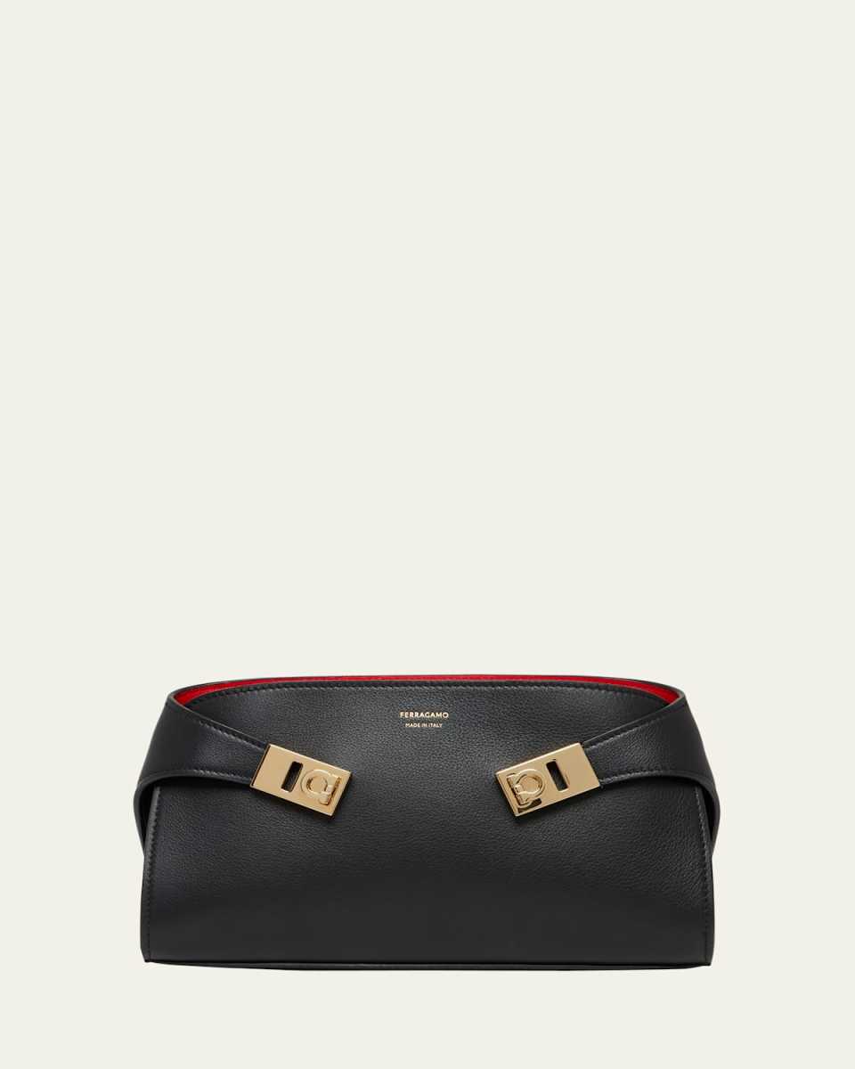 Mini Hug Leather Crossbody Bag