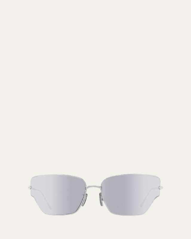 Signature Metal & Nylon Shield Sunglasses