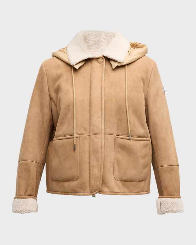 Dafne Suede Hybrid Jacket