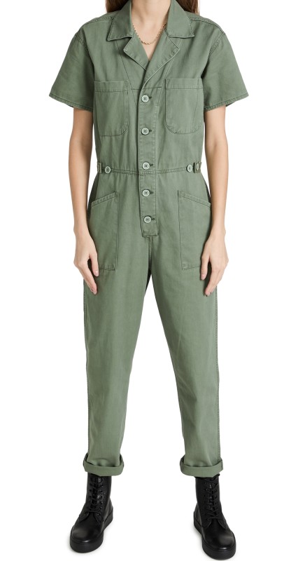 Pistola Denim Grover Jumpsuit Colonel