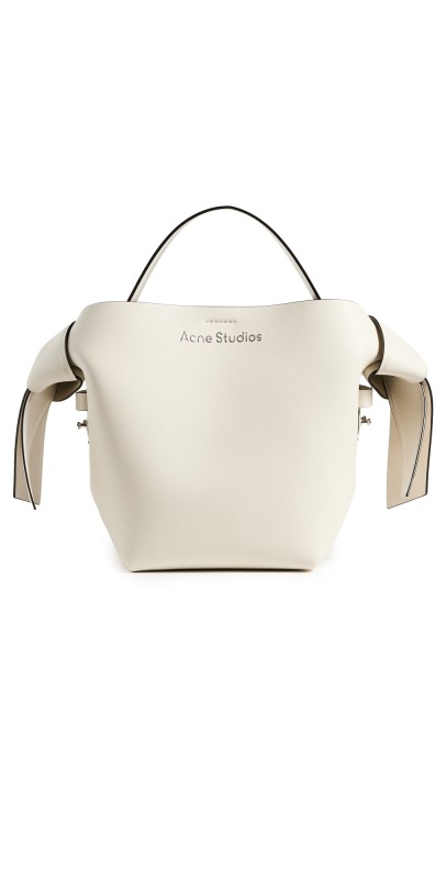 Acne Studios Musubi Mini Shoulder Bag White/Black