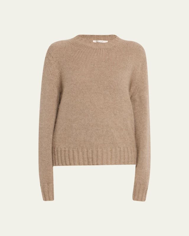 Devyn Cashmere Crewneck Sweater