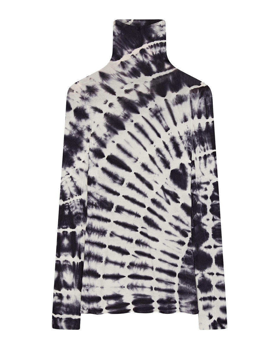 Tie Dye Turtleneck