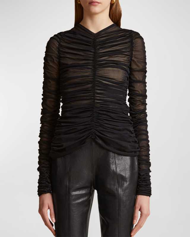 Haven Slim Ruched Top