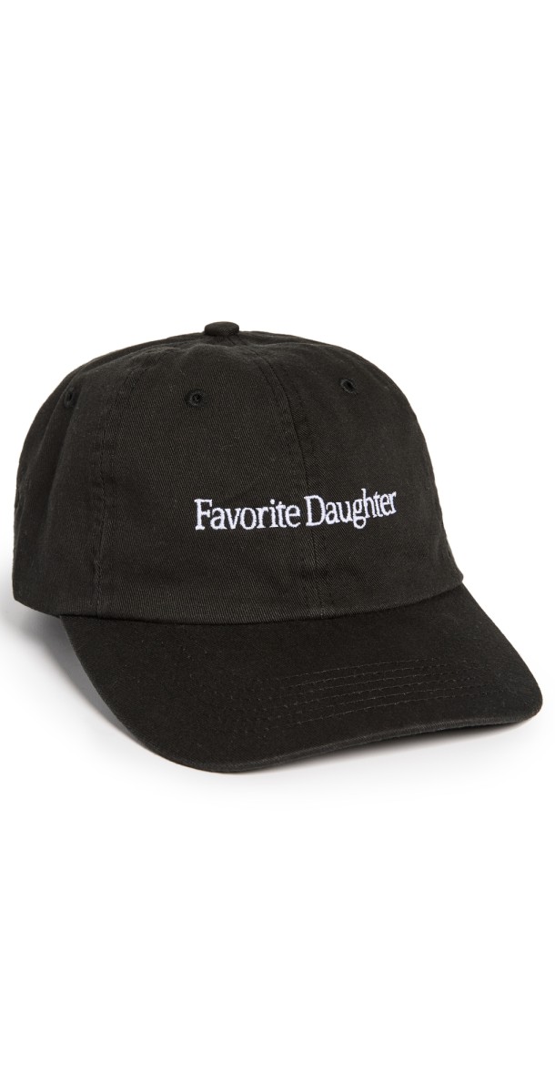 Favorite Daughter Classic Logo Baseball Cap Whit