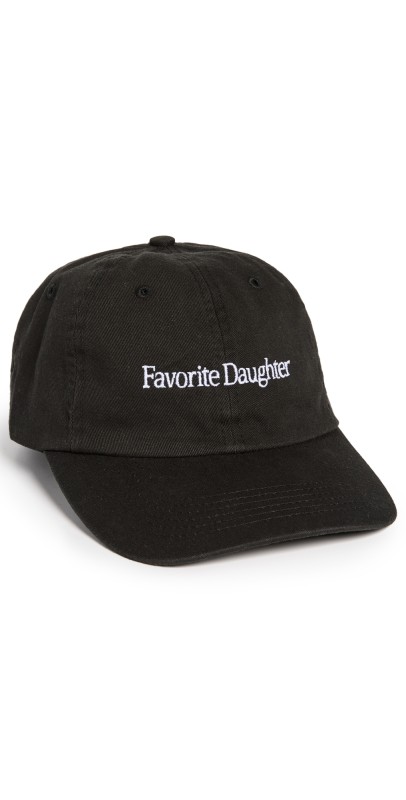 Favorite Daughter Classic Logo Baseball Cap Whit