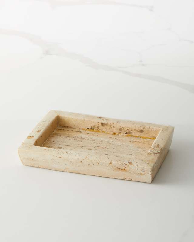 Bowen Soap Dish, Natural
