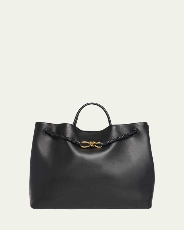 Andiamo Large Leather Tote Bag