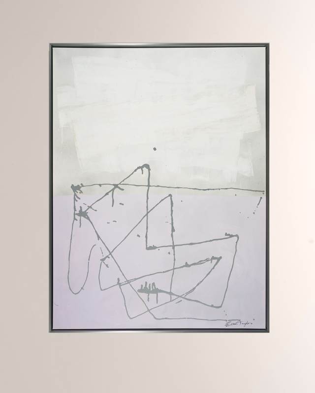 "Illusionist - Silver Seawall" Giclee Art