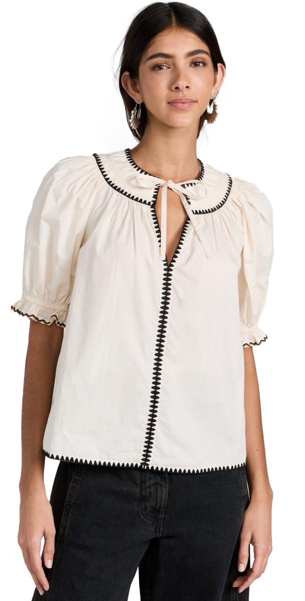 Ulla Johnson Ruby Top Ivory