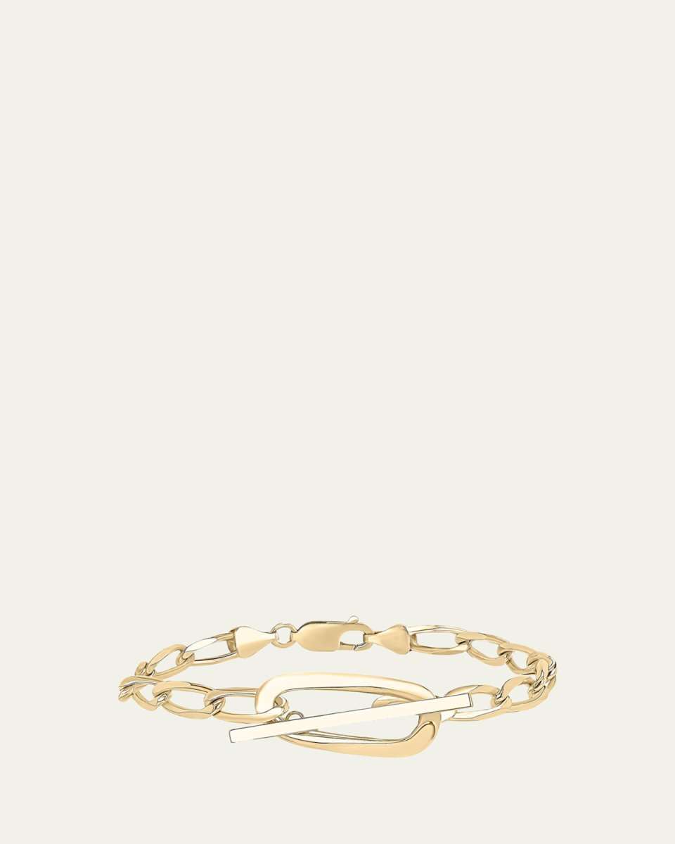 Biography Wrap Toggle Bracelet