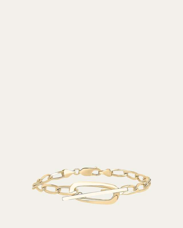Biography Wrap Toggle Bracelet