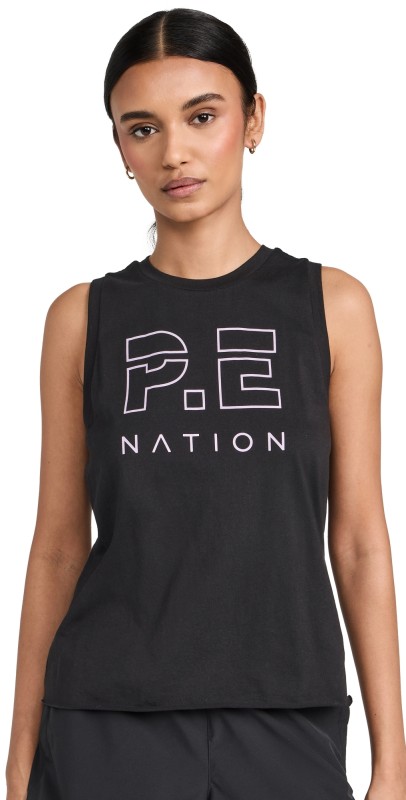 P. E NATION Shuffle Tank Black