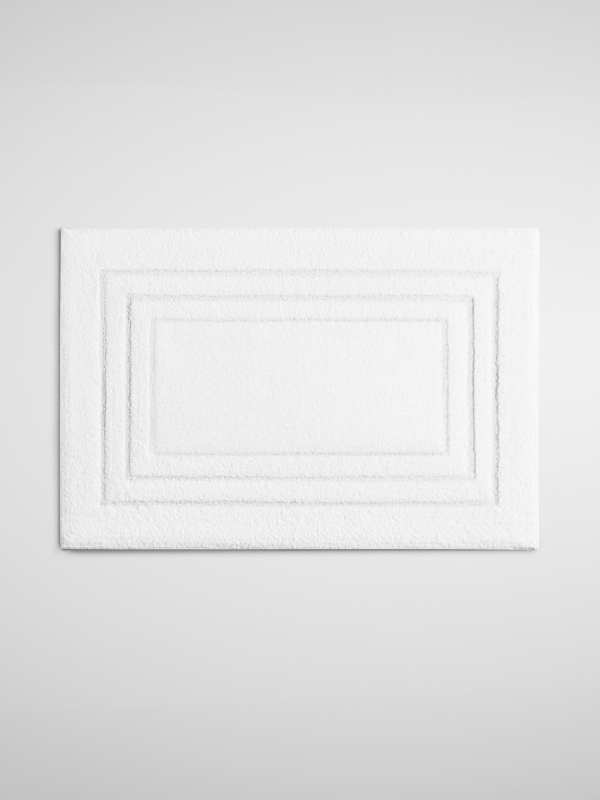 Plush Bath Mat - White