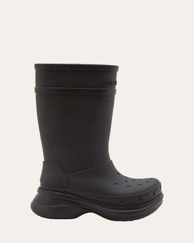 x Croc Rubber Rain Boots