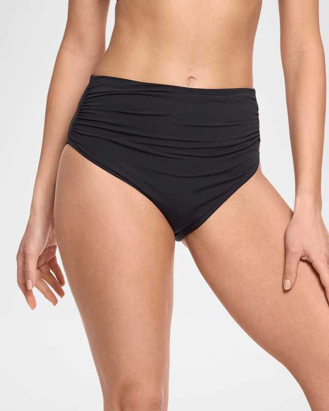 High-Rise Cheeky Bikini Bottoms
