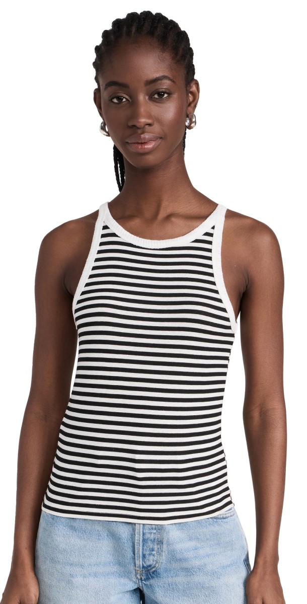 Splendid Candice Tank Lead Stripe