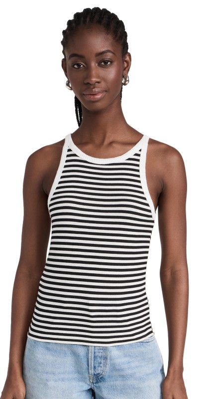 Splendid Candice Tank Lead Stripe