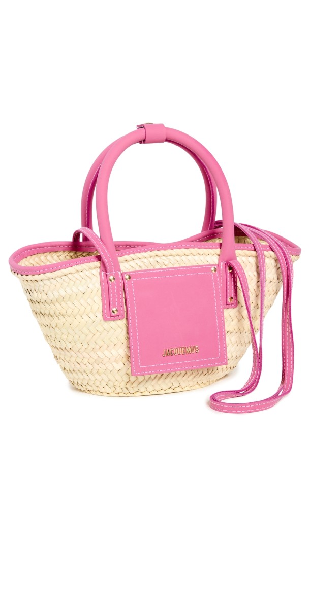Jacquemus Le Petit Panier Soli Dark Pink