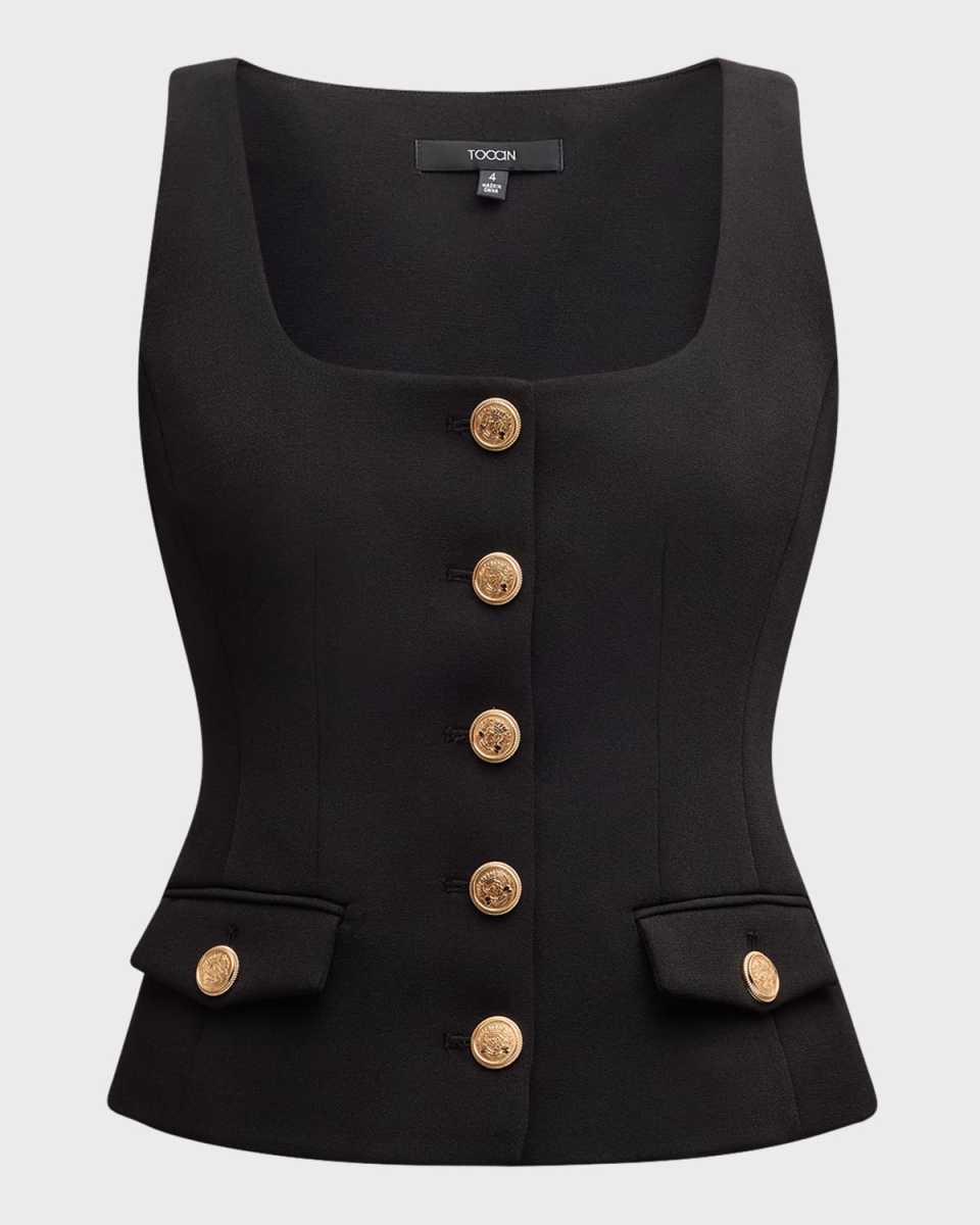 Georgia Scoop-Neck Vest