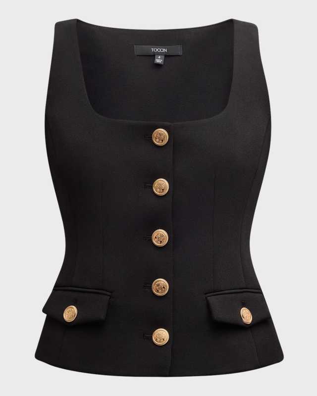 Georgia Scoop-Neck Vest