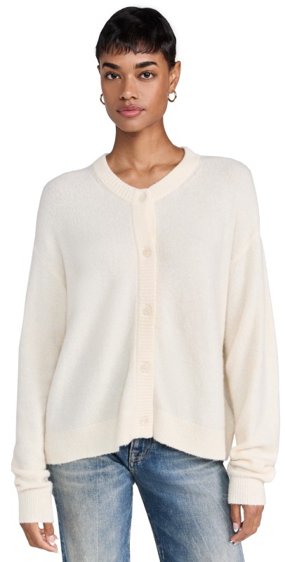 American Vintage Damsville Cardigan Pannacotta Chine