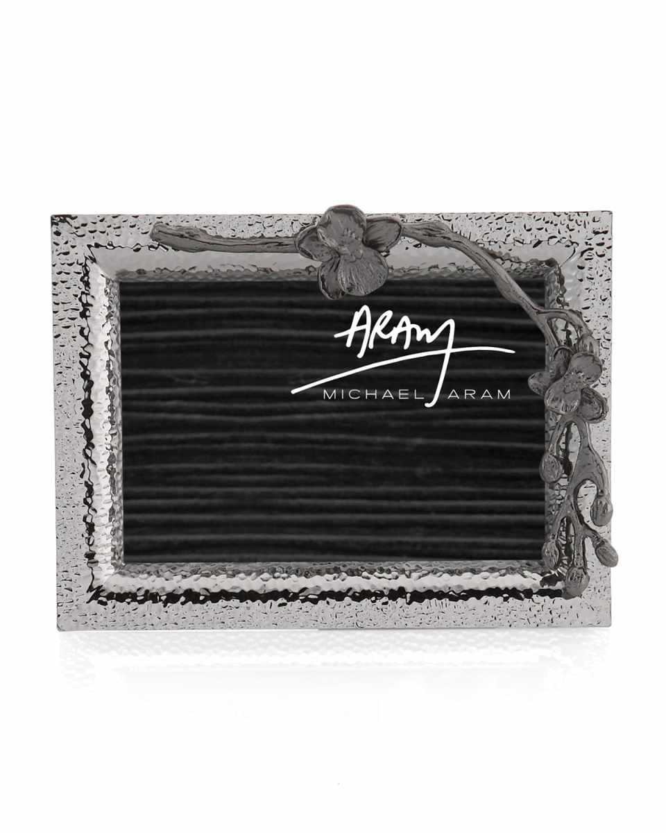 Black Orchid Picture Frame, 4" x 6"