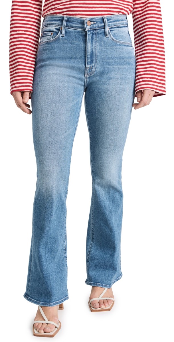 MOTHER Petite Lil Weekender Jeans Layover