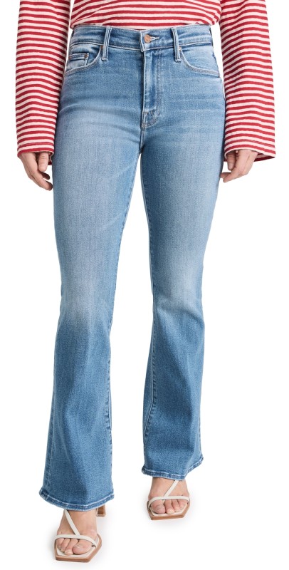 MOTHER Petite Lil Weekender Jeans Layover