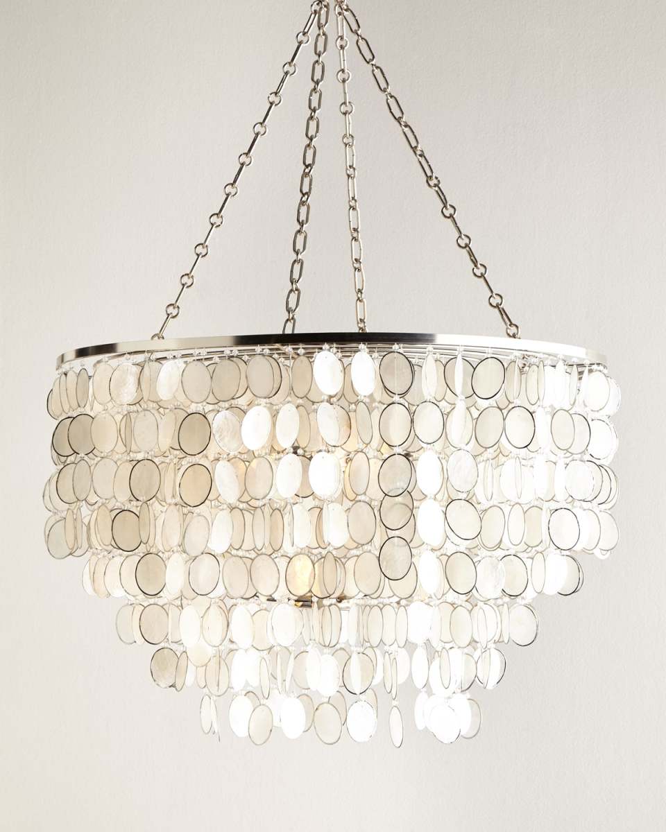 Large Aurora 6-Light Chandelier