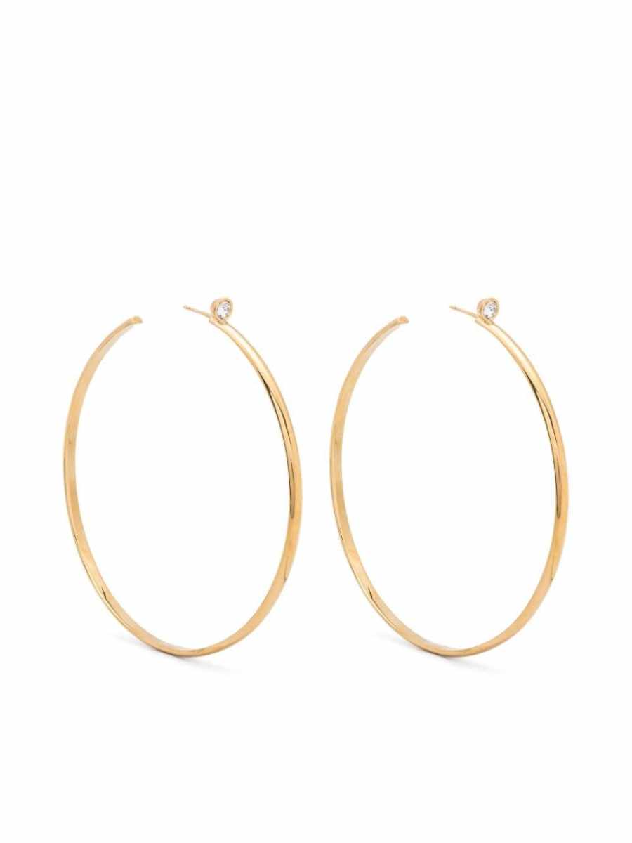 large Maya hoop earrings