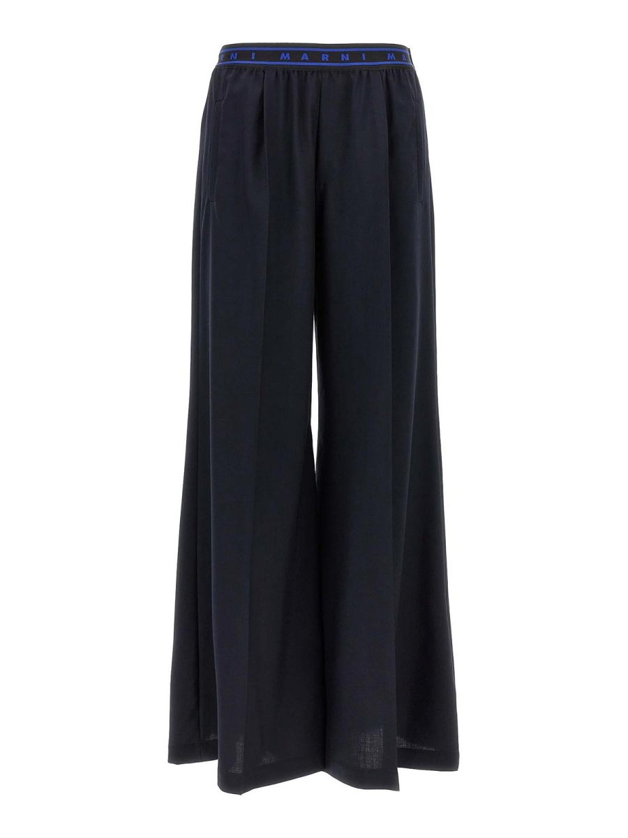 Marni Pantalons Décontractés - Bleu