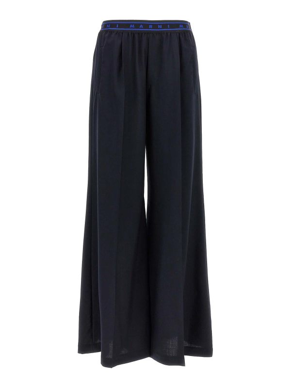 Marni Pantalons Décontractés - Bleu