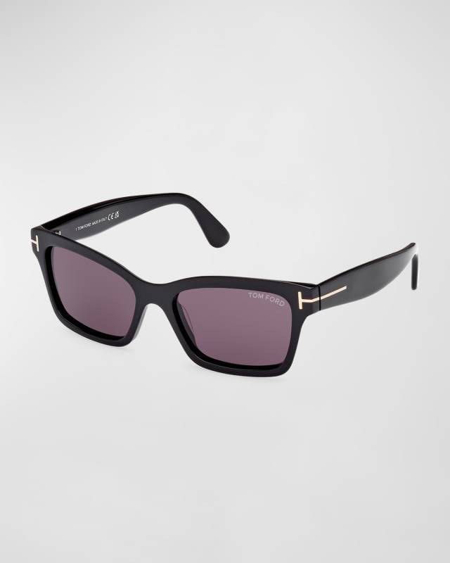 Mikel Acetate Square Sunglasses