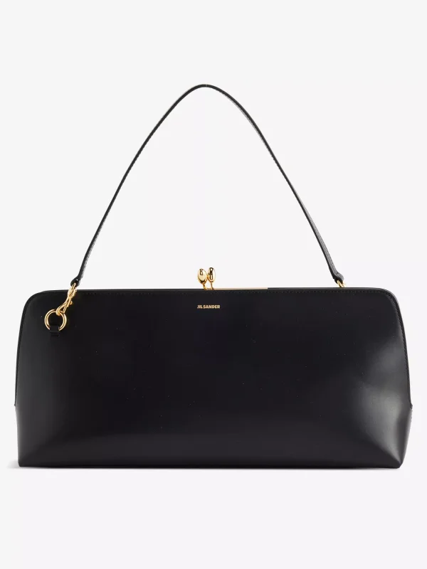 Jil Sander Goji Leather Shoulder Bag
