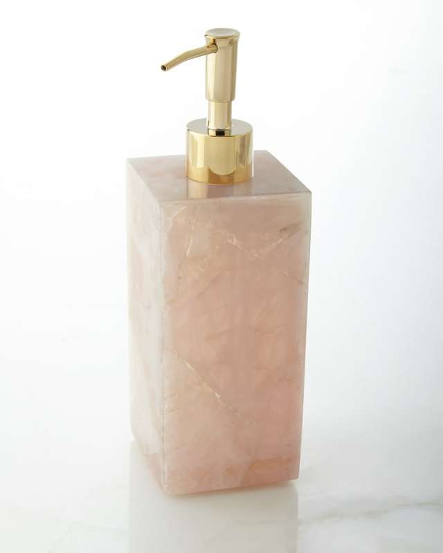 Rose Quartz Pump Dispenser