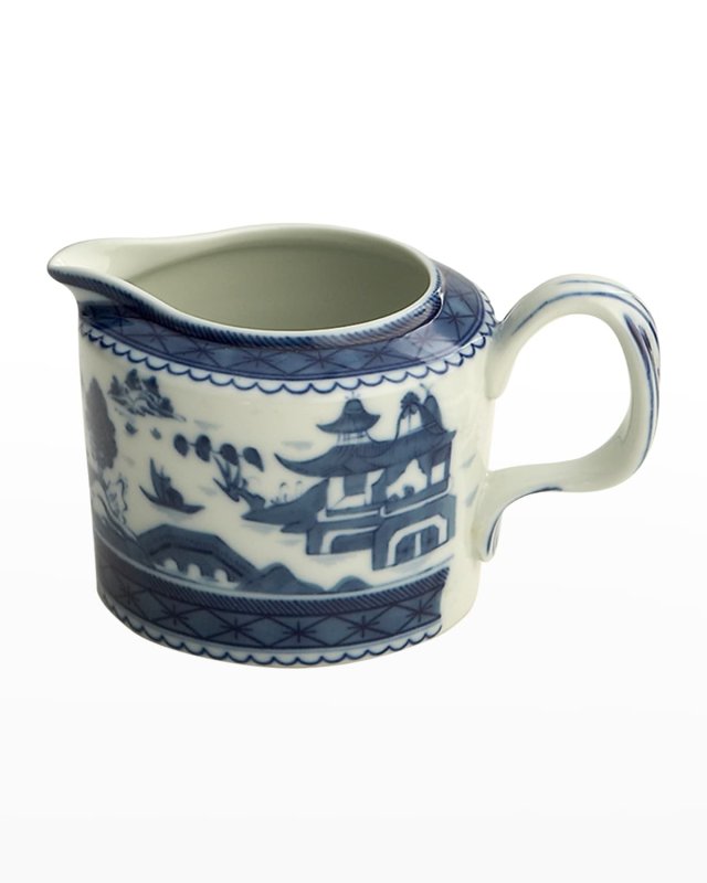 Blue Canton Creamer Dish