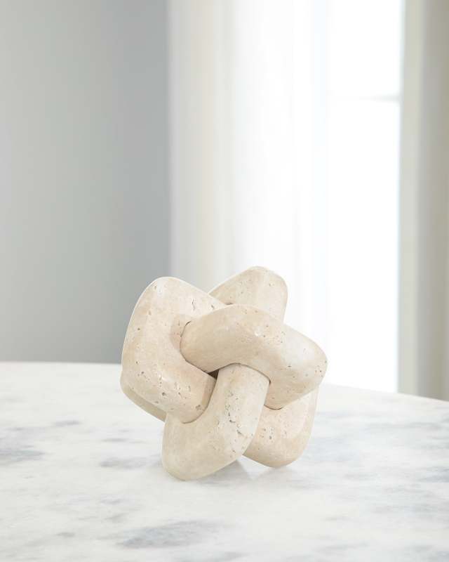 Natural Stone Knot Accent