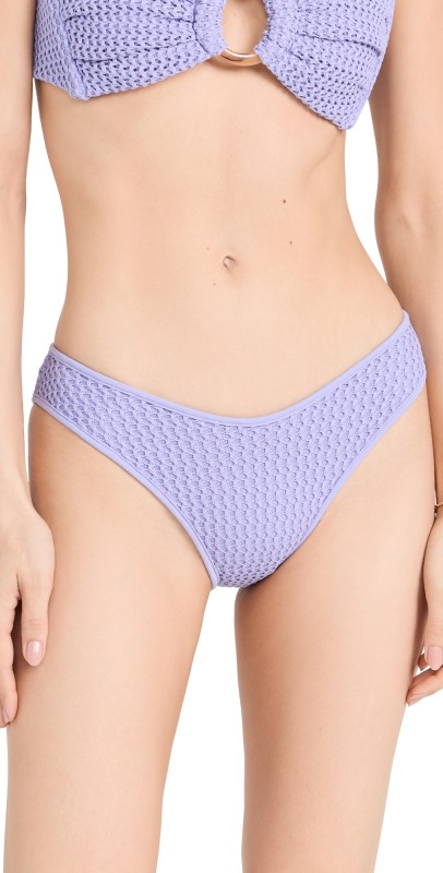 Montce Lulu Bikini Bottoms Lavender Crochet