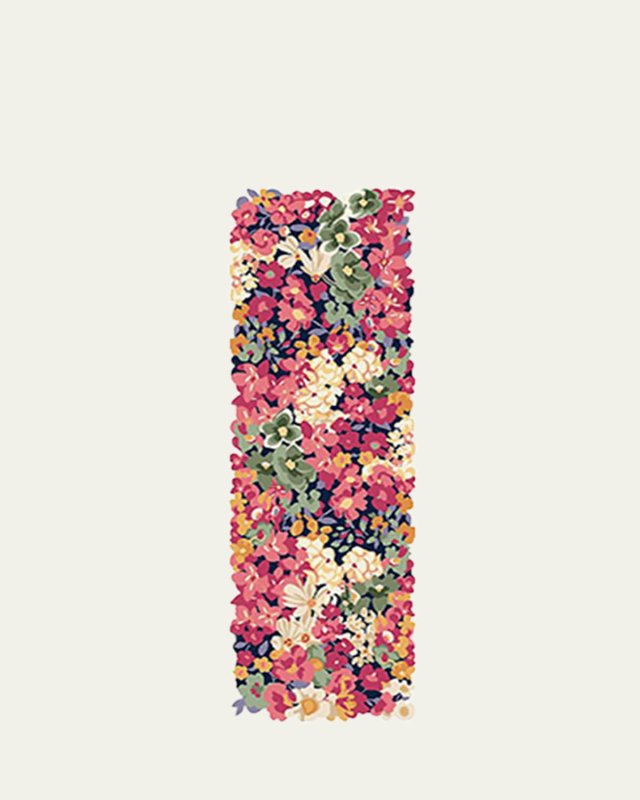 Laura's Flowers Rug, 2'6" x 8'