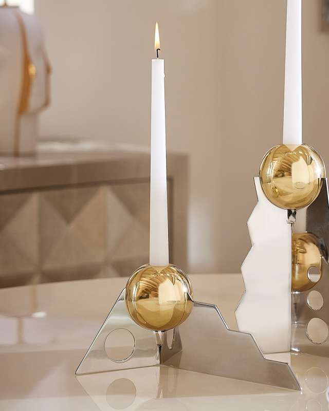 Lightning Candle Holder, Short