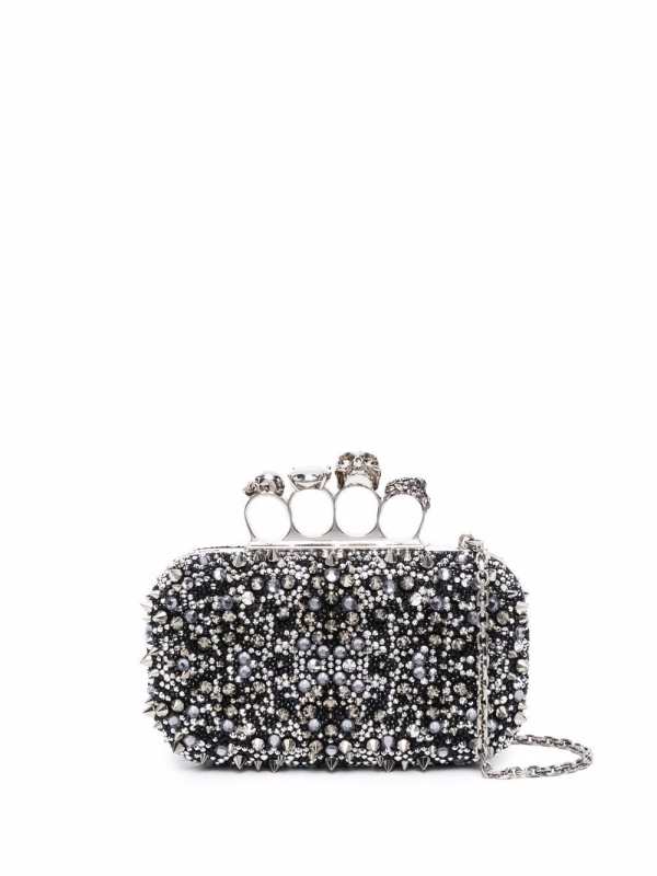Knuckle clutch bag