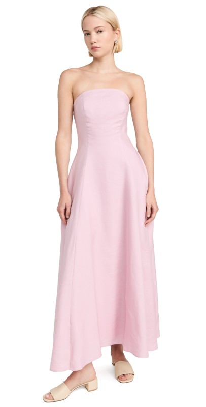 Favorite Daughter The Favorite Linen Dress Pastel Lavender